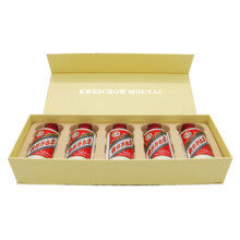 88vip：贵州飞天茅台53度50ml×5瓶装
