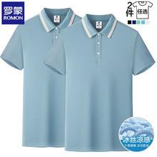 罗蒙 男士短袖polo领t恤（两件装）