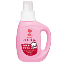亲皙（arau baby） 婴儿宝宝专用自然植萃洗衣液纯植物皂液800ml 【日本原装进口】
