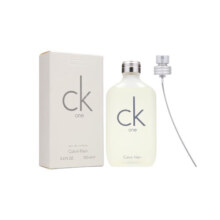 Calvin Klein卡莱优CK ONE男女士淡香水 清新果香CK中性香水 送女友礼物 100ml 直邮