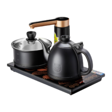 20点开始: KAMJOVE 金灶K9 全自动上水电热水壶茶具套装  砚墨黑 0.9L