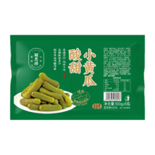 颍思坊酸甜小黄瓜 100g*5袋 5连包