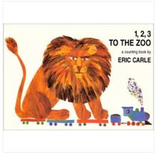 微瑕品 介意慎拍 卡尔爷爷 1、2、3去动物园 1 2 3 To the Zoo 进口原版 数学启蒙