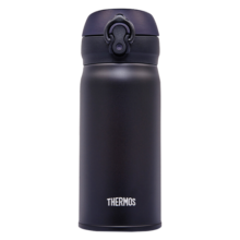膳魔师（THERMOS）保温杯不锈钢水杯磨砂黑350ml保冷杯子男女士便携学生礼物JNL-352