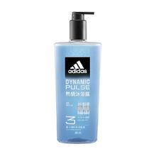 adidas 阿迪达斯 男士全洗发沐浴洁面三合一热情沐浴露600ml