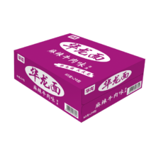 今麦郎 华龙面 方便面 麻辣牛肉味整箱装63g*24袋*3件