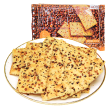 集香草 奇亚籽三色藜麦苏打饼干180g/袋