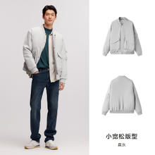 森马 棉服男2024冬装加厚飞行员外套男士棉衣三防拽酷工装