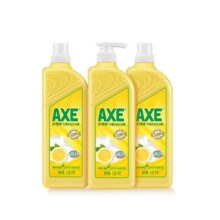 axe斧头牌柠檬洗洁精家庭装家用易去油护肤果蔬去农残官方食品级