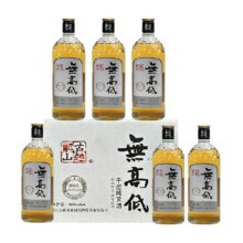 古越龙山 无高低 干型纯黄酒500mL*6瓶