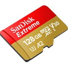 闪迪内存卡128G大疆pocket3存储卡无人机micro SD高速卡tf闪存卡