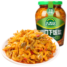plus会员：吉香居榨菜 爽口下饭菜腌菜 330g加送20g