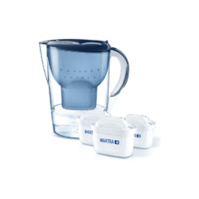 碧然德（BRITA）滤水壶 Marella海洋系列3.5L蓝色1壶4芯套装 自来水过滤器 净水器家用 便携式净水器