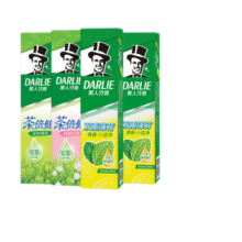 好来（DARLIE）好来双重薄荷牙膏 茶倍健龙井绿茶茉莉白茶 薄荷口味牙膏清新口气 组合装 500g*1套 （到手500g）