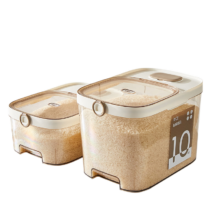 plus会员：小熊（Bear）米桶 食品级防虫米缸五谷收纳盒20斤*4件