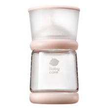 PLUS会员、需首购：babycare 歪头仿母乳防胀气奶瓶 240ml