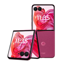 摩托罗拉 联想moto razr 50 Ultra 4英寸 第5代折叠屏 5GAI手机 16+1TB 哥特玫瑰