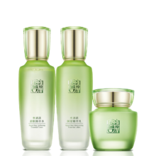 PLUS会员、需首购：PECHOIN 百雀羚 护肤套装 水清漾3件套 水100ml+乳150ml+霜50g