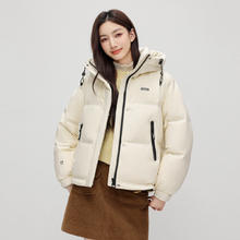 雪中飞 女式连帽羽绒服 秋冬款