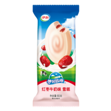 plus会员：伊利 牧场红枣牛奶味雪糕65克*6支*4件