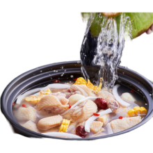 满家乐椰子鸡火锅 120天切块走地鸡 鸡肉 生鲜 预制菜 大份椰子鸡2.29kg(3-4人)