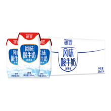 德亚（Weidendorf）常温原味酸奶200ml*24盒每盒6.4g优质乳蛋白