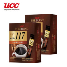 UCC 117纯黑咖啡粉 117*30条*2盒