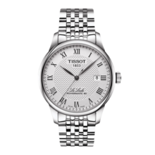 天梭（TISSOT）瑞士手表 力洛克系列腕表 钢带机械男表 T006.407.11.033.00