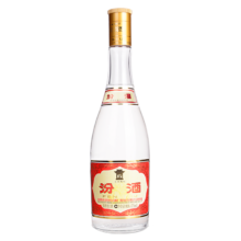 汾酒 黄盖玻汾 53度 清香型白酒 475ml 单瓶装