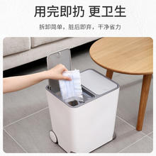 美丽雅 静电除尘掸吸尘共3块布