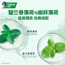 好来 黑人好来双重薄荷牙膏225g清新口气防蛀固齿
