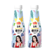 欢乐家 生榨椰子汁 500g*2瓶