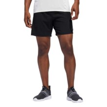 adidas 跑步系列时尚百搭舒适透气 男式五分裤运动短裤男