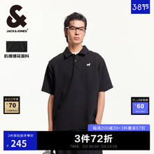 杰克琼斯 杰克·琼斯（JACK&JONES）25年男装 POLO衫 E40黑色