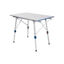 迪卡侬 DECATHLON 户外蛋卷折叠桌 8553609 银色
