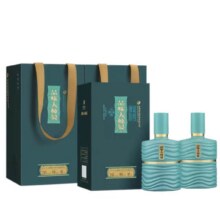舍得 品味大师晏 浓香型白酒 52度 500mL 双瓶装+大师晏小酒100ml*3+敬相逢小酒100ml*1