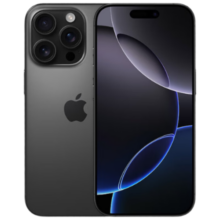 Apple/苹果 iPhone 16 Pro Max 256GB 黑色钛金属 双卡双待手机【送联通话费券】