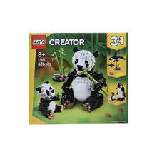 乐高 LEGO 创意百变三合一 31165 熊猫家族拼搭积木
