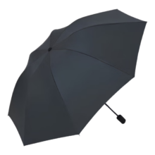 雨伞男女晴雨两用黑胶三折防晒防紫外线遮阳伞 手动8骨 防晒黑胶