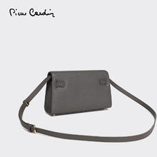 pierre cardin 皮尔·卡丹 皮尔卡丹女包鳄鱼纹小方包单肩包斜挎包腋下包女士挎包真皮包包女