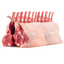 阿牧特 内蒙古法式羊排 生鲜羊肉羊肋排 冷鲜肉西餐法排 十二肋两扇2.3kg