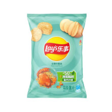 乐事（Lay's） 经典/大波浪/奇多系薯片 玉米棒40g/50g 单袋装办公室休闲零食 黄金炒蟹味40g