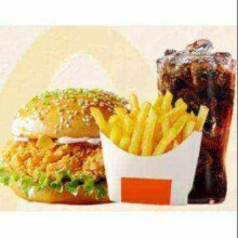 需首购:麦当劳代下单麦辣鸡腿堡+可乐+薯条 3件套