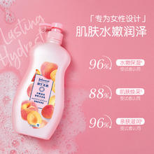 88VIP会员：Johnson's body care 强生美肌 水嫩滋润香氛沐浴露（蜜桃甜杏香型）720g*1瓶
