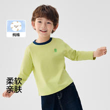 巴拉巴拉 儿童纯棉长袖t恤