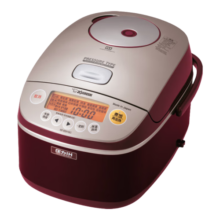 象印（ZO JIRUSHI） NP-BSH18C 日本原装进口七段压力IH电饭煲 5L 红色（4-5人份）