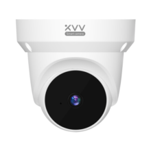 xiaovv半球智能云台海螺机家用摄像头室内手机远程监控器360度带夜视全景无线支持米家APP控制探头店铺