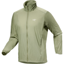 20日20点：ARC'TERYX 始祖鸟 NODIN JACKET 轻量男子防风夹克 Chloris/虎尾草绿