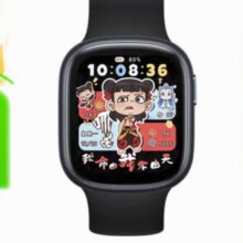 plus会员：荣耀手表4 曜石黑 eSIM 独立通话 智能手表