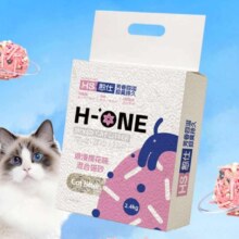 需凑单：憨仕 樱花混合豆腐猫砂 2.4kg*2包*6件